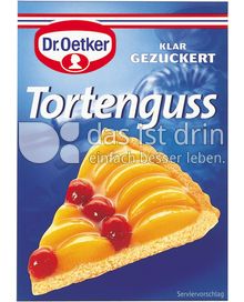 Produktabbildung: Dr. Oetker Gezuckerter Tortenguss klar 3 St.