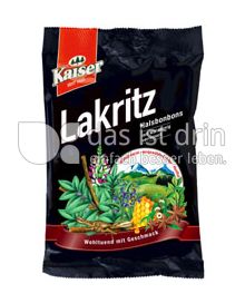Produktabbildung: Kaiser Lakritz Bonbons 90 g