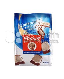 Produktabbildung: Brandt Knusper Schokolade Milchglasur 100 g