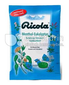 Produktabbildung: Ricola Menthol-Eukalyptus 75 g