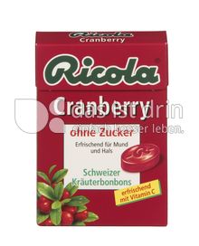 Produktabbildung: Ricola Cranberry 50 g