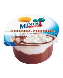 Produktabbildung: Minus L Laktosefreier Schoko-Pudding mit Sahne 125 g