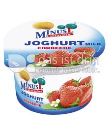 Produktabbildung: MinusL Joghurt mild Erdbeere 150 g