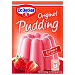 Produktabbildung: Dr. Oetker Original Pudding Erdbeer-Geschmack  111 g