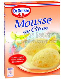 Produktabbildung: Dr. Oetker Mousse Zitrone 
