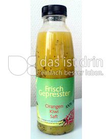 Produktabbildung: Frisch Gepresster Orangen Kiwi Saft 0,5 l