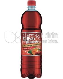 Produktabbildung: SilberBrunnen Fruchtiger Sprudel Apfel-Kirsch 1 l