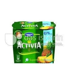 Produktabbildung: Danone Activia 0,1% Fett Ananas 115 g
