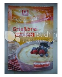 Produktabbildung: K-Classic Süße Gerichte Griessbrei 89 g