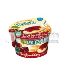 Produktabbildung: Söbbeke Grießpudding mit Kirschen 150 g