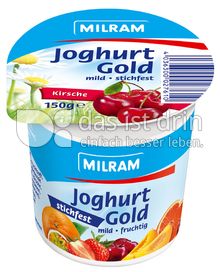 Produktabbildung: MILRAM Joghurt Gold Kirsche stichfest 150 g