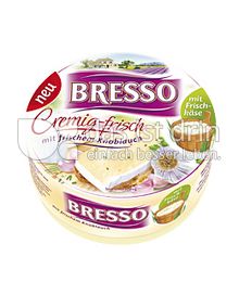 Produktabbildung: Bresso Cremig-frisch mit frischem Knoblauch 200 g