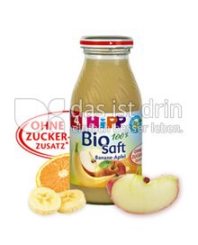 Produktabbildung: Hipp Bio Saft Banane-Apfel 0,2 l