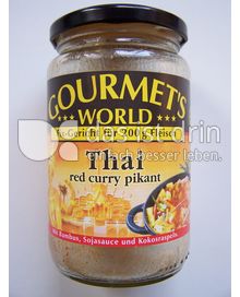 Produktabbildung: Gourmet's World Thai red curry 350 g