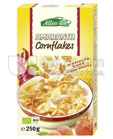 Produktabbildung: Allos Amaranth Cornflakes 250 g