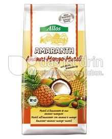Produktabbildung: Allos Amaranth-Ananas-Mango Müsli 400 g