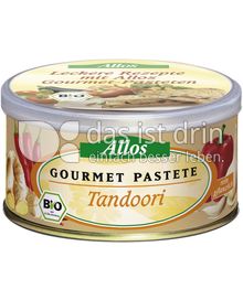 Produktabbildung: Allos Gourmet Pastete Tandoori 125 g