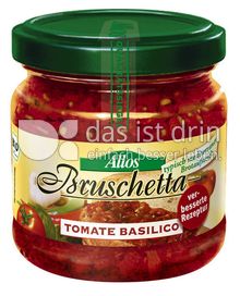 Produktabbildung: Allos Bruschetta Tomate Basilico 180 g