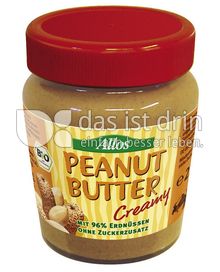 Produktabbildung: Allos Peanut Butter Creamy 227 g