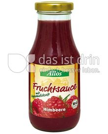 Produktabbildung: Allos Fruchtsauce Himbeere 250 ml