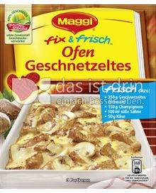 Produktabbildung: Maggi fix & frisch Ofen-Geschnetzeltes 32 g