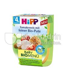 Produktabbildung: Hipp Baby Bio-Menü Tomatenreis mit feiner Bio-Pute 380 g