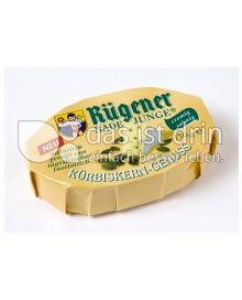 Produktabbildung: Rügener Badejunge Weichkäse mit feinen Kürbiskernen 150 g