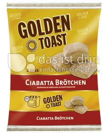 Produktabbildung: GOLDEN TOAST Ciabatta Brötchen 8 St.