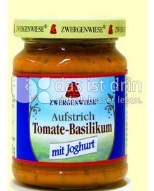 Produktabbildung: Zwergenwiese Tomate-Basilikum Brotaufstrich 125 g