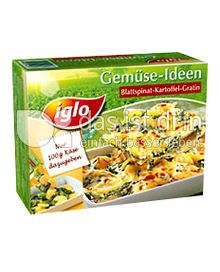 Produktabbildung: iglo Gemüse-Ideen "Blattspinat-Kartoffel-Gratin" 