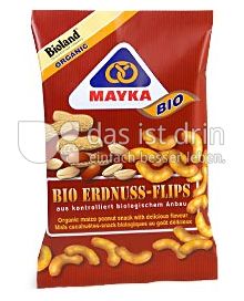 Produktabbildung: MAYKA Bio Erdnuss-Flips 75 g