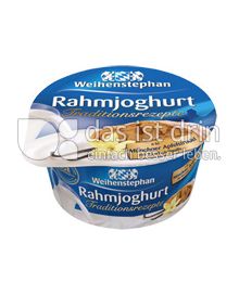 Produktabbildung: Weihenstephan Rahmjoghurt Münchener Apfelstrudel mit Bourbon Vanille 150 g