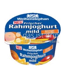 Produktabbildung: Weihenstephan Rahmjoghurt Pfirsisch-Orange 150 g