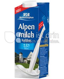 Produktabbildung: Weihenstephan Haltbare Alpenmilch 1,5 % Fett 1 l