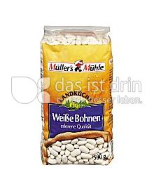 Produktabbildung: Müller`s Mühle Weiße Bohnen 500 g