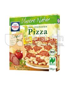 Produktabbildung: Original Wagner Unsere Natur Steinofen-Pizza Salami 330 g