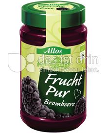Produktabbildung: Allos Frucht Pur Brombeere 250 g