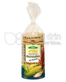 Produktabbildung: Allos Amaranth-Maiswaffeln mit Meersalz 130 g