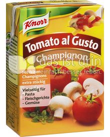 Produktabbildung: Knorr Tomato al Gusto Champignon 370 g