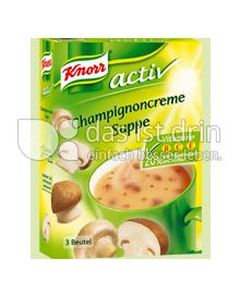 Produktabbildung: Knorr activ Champignoncreme Suppe 150 ml