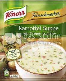 Produktabbildung: Knorr Feinschmecker Kartoffel Crème fraîche Suppe 500 ml