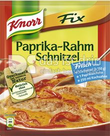 Produktabbildung: Knorr Fix Paprika-Rahm Schnitzel 43 g