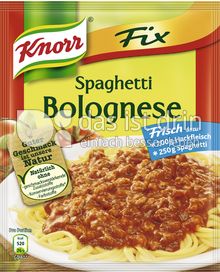 Produktabbildung: Knorr Fix Spaghetti Bolognese 42 g
