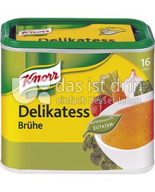 Produktabbildung: Knorr Delikatess Brühe 16 l