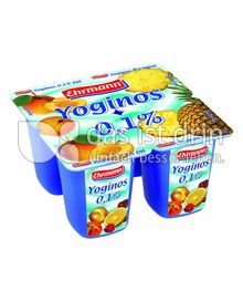 Produktabbildung: Ehrmann Yoginos 0,1% Aprikose-Ananas 100 g