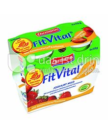 Produktabbildung: Ehrmann Fit Vital Diät-Fruchjoghurt mild Erdbeer 500 g