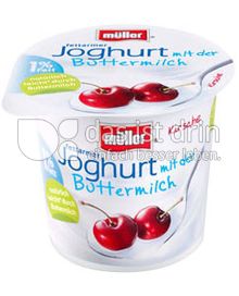 Produktabbildung: Müller Joghurt mit der Buttermilch Kirsche 150 g