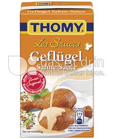 Produktabbildung: Thomy Les Sauces Geflügel Sahne-Sauce 250 ml