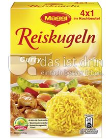 Produktabbildung: Maggi Reiskugeln Curry 125 g