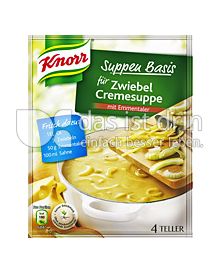 Produktabbildung: Knorr Suppen Basis für Zwiebel Cremesuppe 1 St.